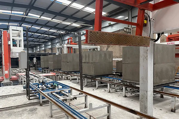 مشروع خط إنتاج بلوك خرساني رغوي خفيف الوزن في Ningxia- الصين