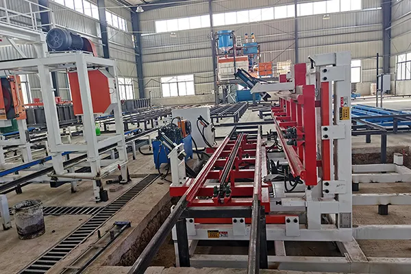 مشروع خط إنتاج بلوك خفيف الوزن بحبيبات EPS وألواح جدران خرسانية رغوية في Xianning، خوبي- الصين